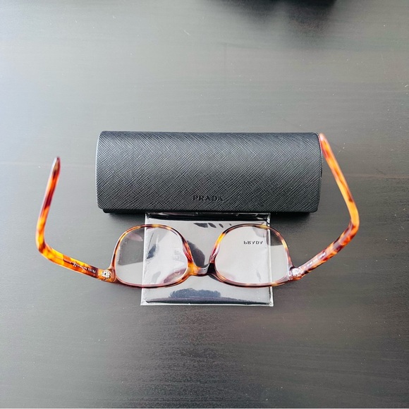 PRADA eyeglasses Light Havana - Picture 5 of 9